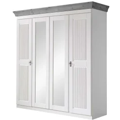 Drehtürenschränke|Massivholz Kleiderschränke*Pharao24 Kleiderschrank Holz Benfitas