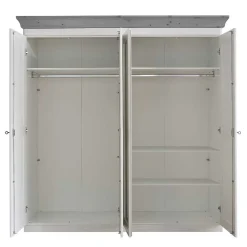 Drehtürenschränke|Massivholz Kleiderschränke*Pharao24 Kleiderschrank Holz Benfitas