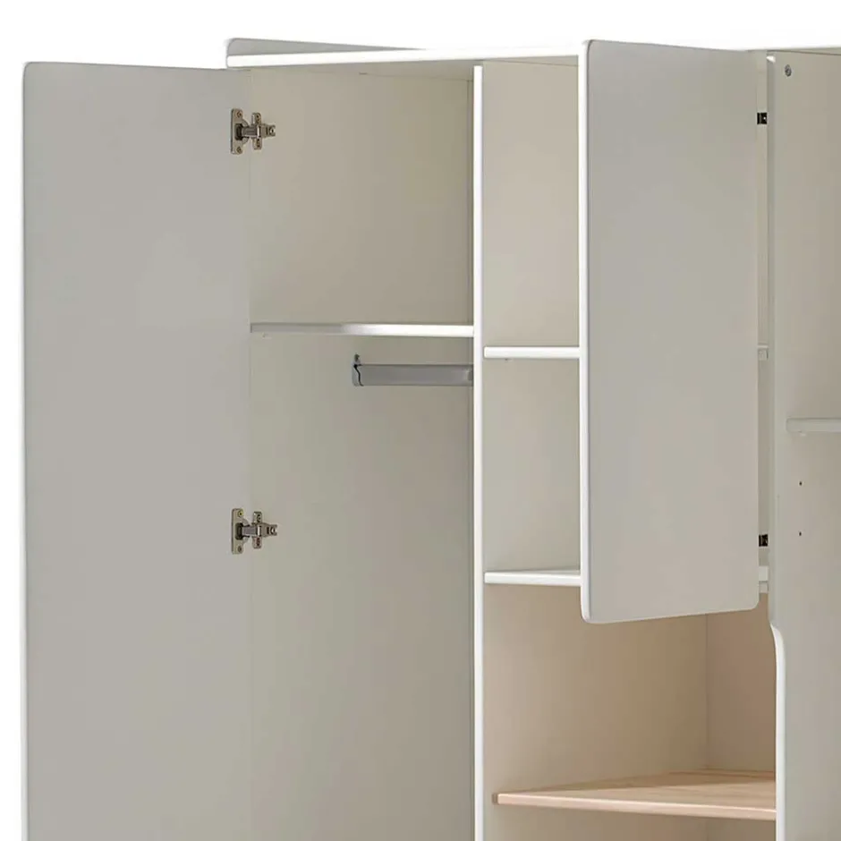 Kinderzimmerschränke*Pharao24 Kleiderschrank Iliana