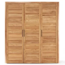 Massivholz Kleiderschränke*Pharao24 Kleiderschrank massiv Zeus
