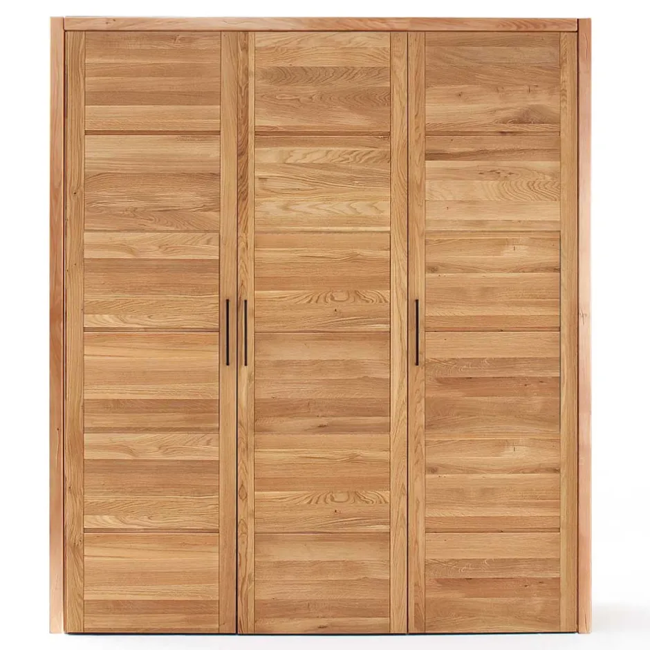 Massivholz Kleiderschränke*Pharao24 Kleiderschrank massiv Zeus