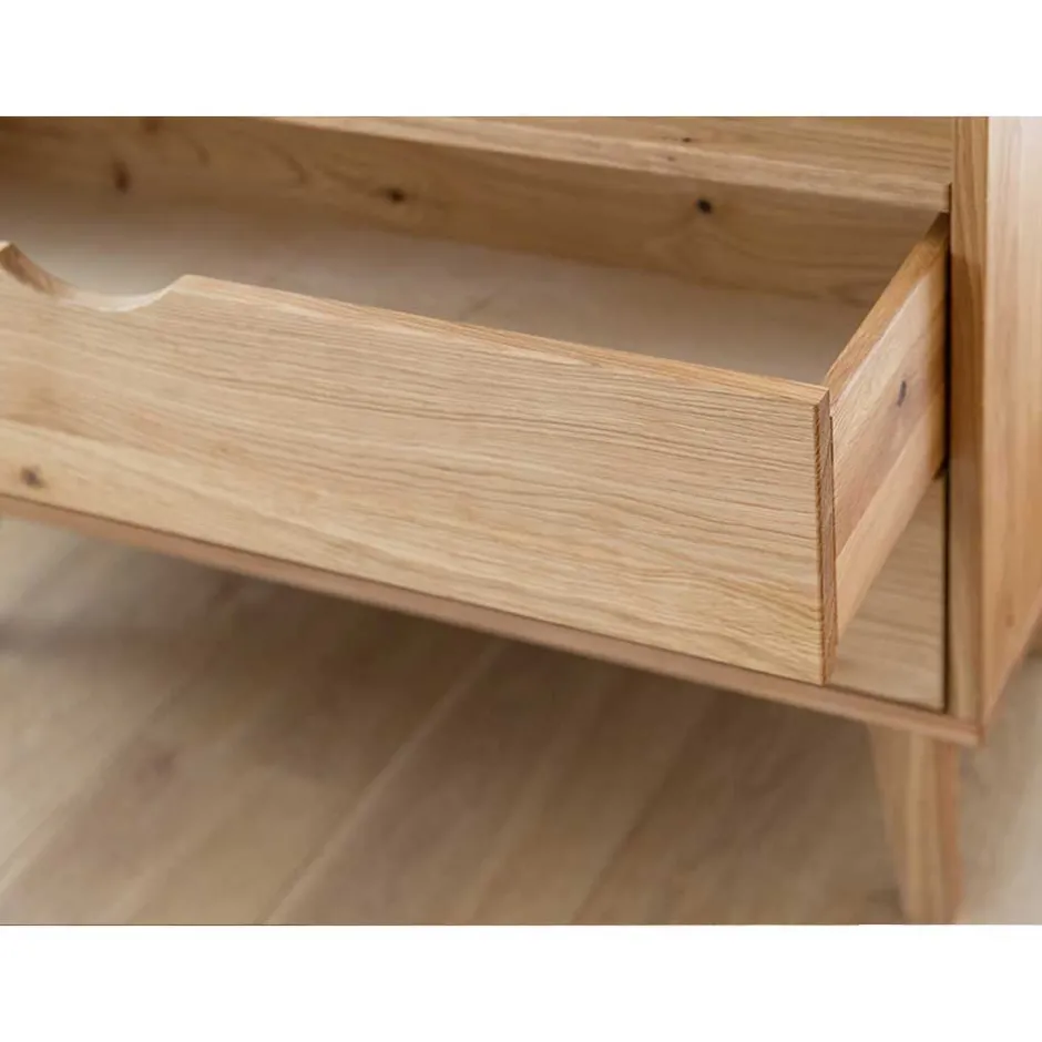 Massivholzmöbel|Wäscheschrank*Pharao24 Kleiderschrank Massivholz Arora