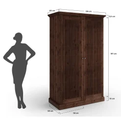 Pharao24 Kleiderschrank Massivholz Phelix><noscript><img width=