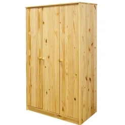 Drehtürenschränke|Massivholz Kleiderschränke*Pharao24 Kleiderschrank Massivholz Tine