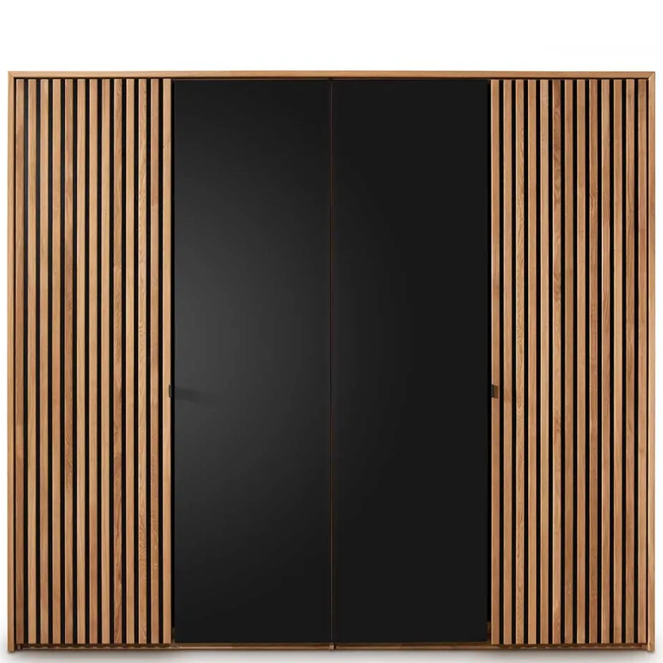 Massivholzmöbel|Drehtürenschränke*Pharao24 Kleiderschrank Massivholz Scotias