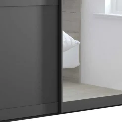 Schiebetürenschränke*Pharao24 Kleiderschrank mit Schiebetüren Hierro