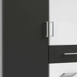 Jugendkleiderschrank|Drehtürenschränke*Pharao24 Kleiderschrank mit Schubladen Tolofoa