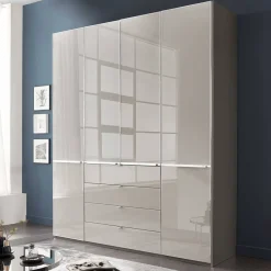 Drehtürenschränke|Jugendkleiderschrank*Pharao24 Kleiderschrank mit Schubladen Sanctos