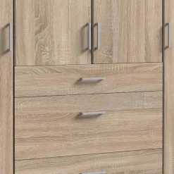 Drehtürenschränke|Jugendkleiderschrank*Pharao24 Kleiderschrank mit Schubladen Estella