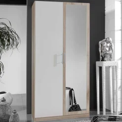 Jugendkleiderschrank*Pharao24 Kleiderschrank mit Spiegeltür Simeon