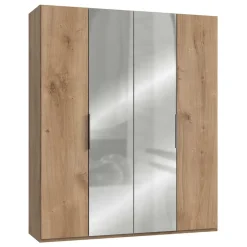 Jugendkleiderschrank*Pharao24 Kleiderschrank mit Spiegeltüren Grenvana