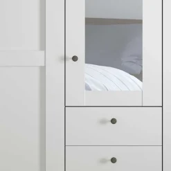 Pharao24 Kleiderschrank mit Spiegel Tudana><noscript><img width=