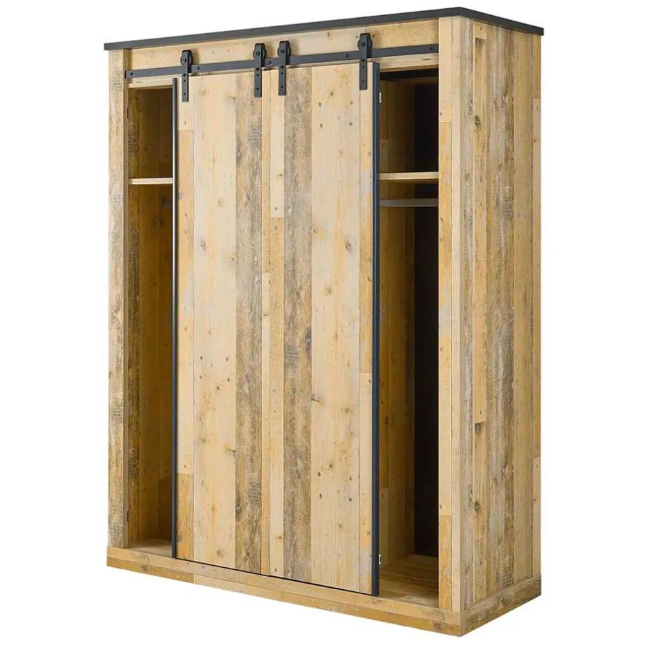 Pharao24 Kleiderschrank mit Spiegel Studiana> Kleiderschränke|Schlafzimmerschränke