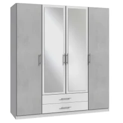 Jugendkleiderschrank*Pharao24 Kleiderschrank mit Spiegeln Garrysa