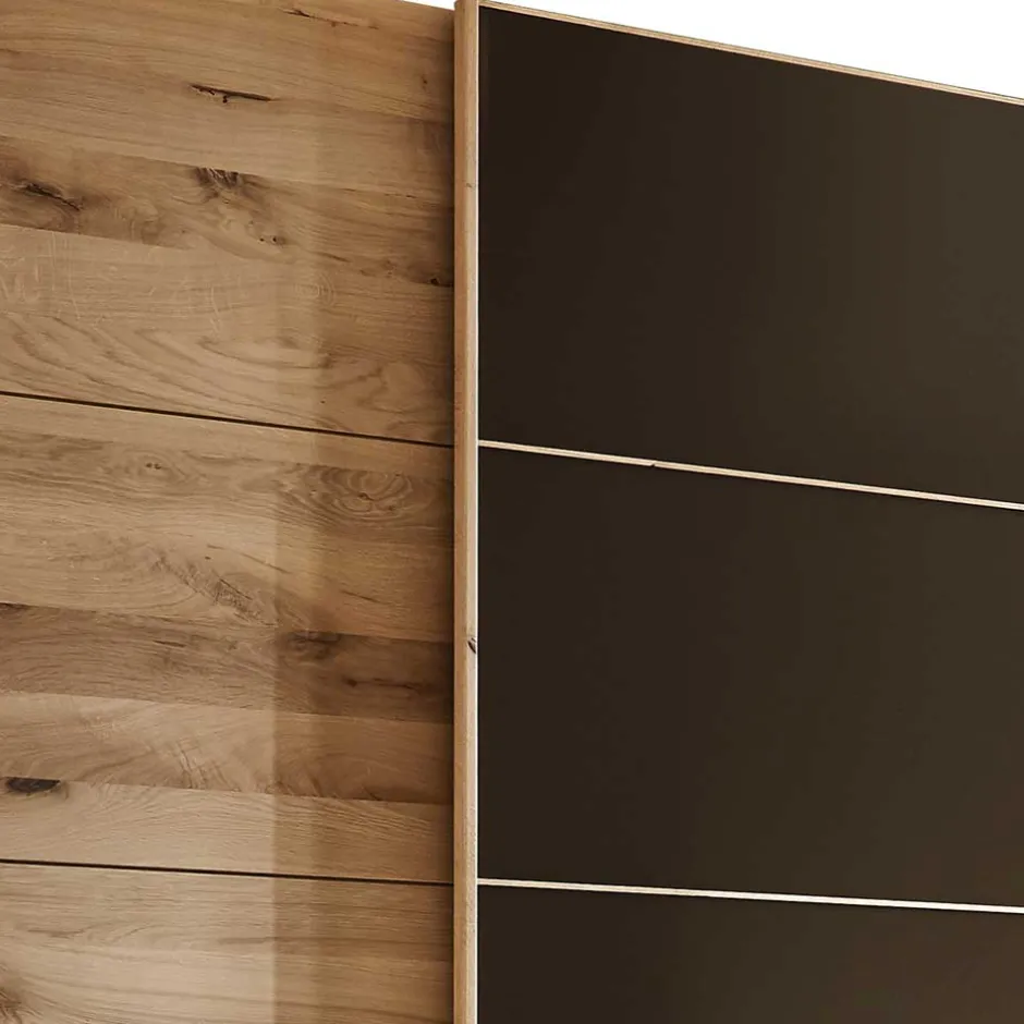 Pharao24 Kleiderschrank modern Merkur> Massivholzmöbel|Schiebetürenschränke