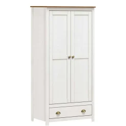 Drehtürenschränke|Massivholz Kleiderschränke*Pharao24 Kleiderschrank Nadeles