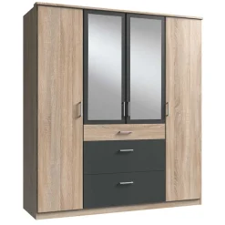 Pharao24 Kleiderschrank Nurana> Drehtürenschränke|Jugendkleiderschrank