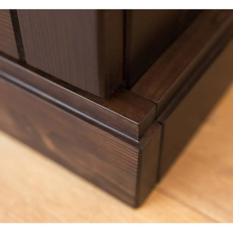 Pharao24 Kleiderschrank Phelix> Drehtürenschränke|Massivholz Kleiderschränke