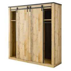 Pharao24 Kleiderschrank rustikal Studiana><noscript><img width=