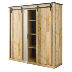 Pharao24 Kleiderschrank rustikal Studiana><noscript><img width=