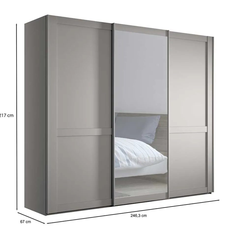 Pharao24 Kleiderschrank Schiebetüren Saconso> Schiebetürenschränke|Kleiderschränke