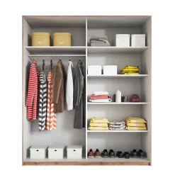 Kleiderschränke|Schlafzimmerschränke*Pharao24 Kleiderschrank Schwebetüren Jannik