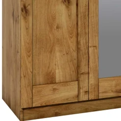 Drehtürenschränke|Kleiderschränke*Pharao24 Kleiderschrank teilmassiv Flashing