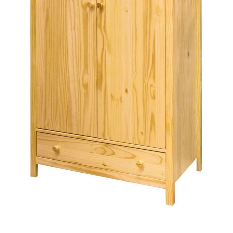 Drehtürenschränke|Massivholz Kleiderschränke*Pharao24 Kleiderschrank Tine