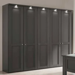 Drehtürenschränke|Kleiderschränke*Pharao24 Kleiderschrank 5-türig Hierro