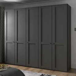 Drehtürenschränke|Kleiderschränke*Pharao24 Kleiderschrank 5-türig Hierro