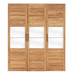 Pharao24 Kleiderschrank 3türig Zeus> Massivholz Kleiderschränke