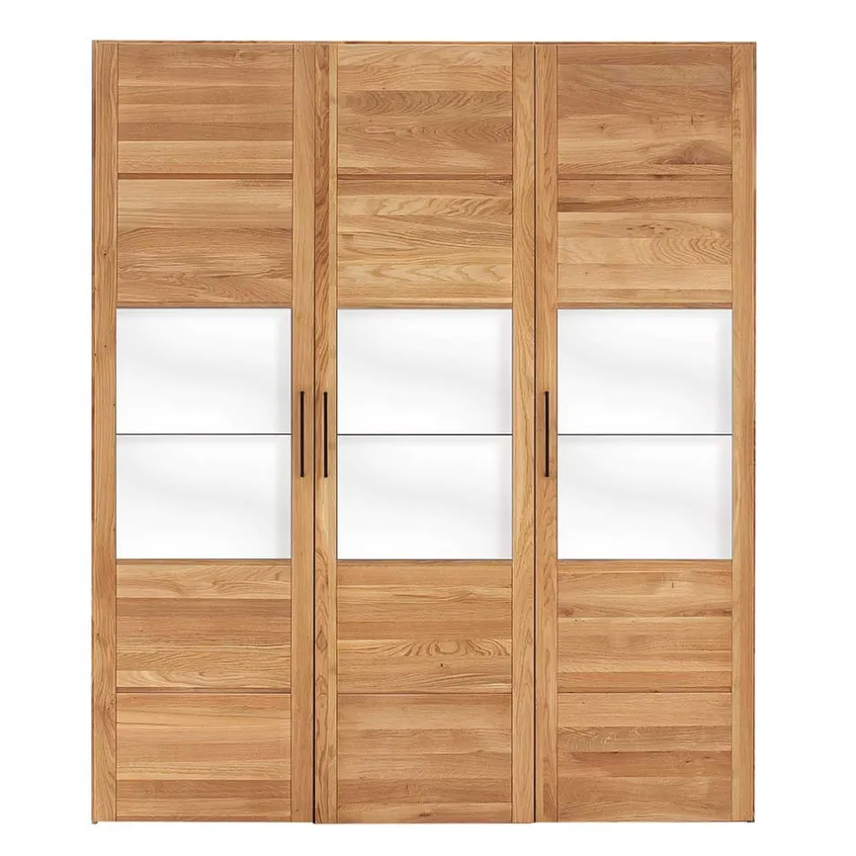 Pharao24 Kleiderschrank 3türig Zeus> Massivholz Kleiderschränke
