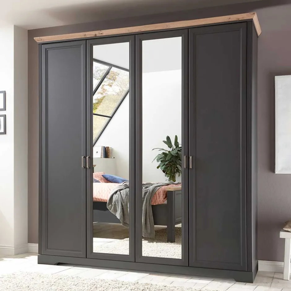 Pharao24 Kleiderschrank Trujano> Kleiderschränke|Schlafzimmerschränke