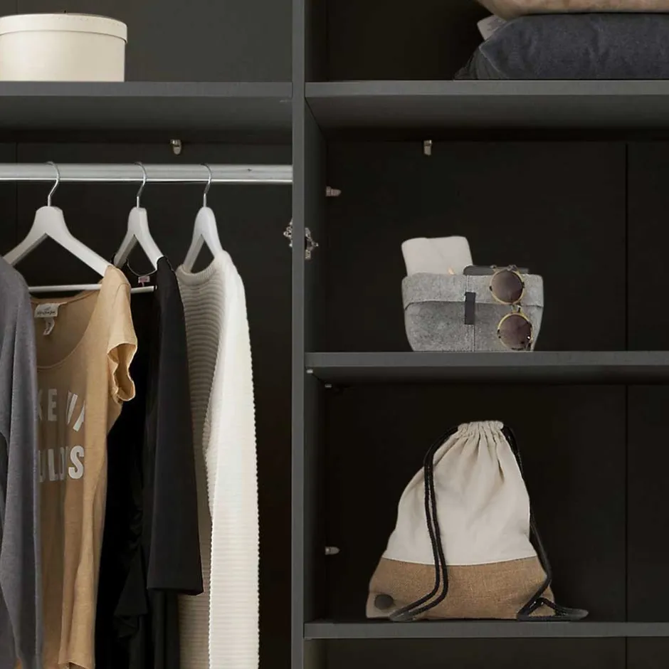 Pharao24 Kleiderschrank Trujano> Kleiderschränke|Schlafzimmerschränke