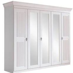 Drehtürenschränke|Massivholz Kleiderschränke*Pharao24 Kleiderschrank Vilatata