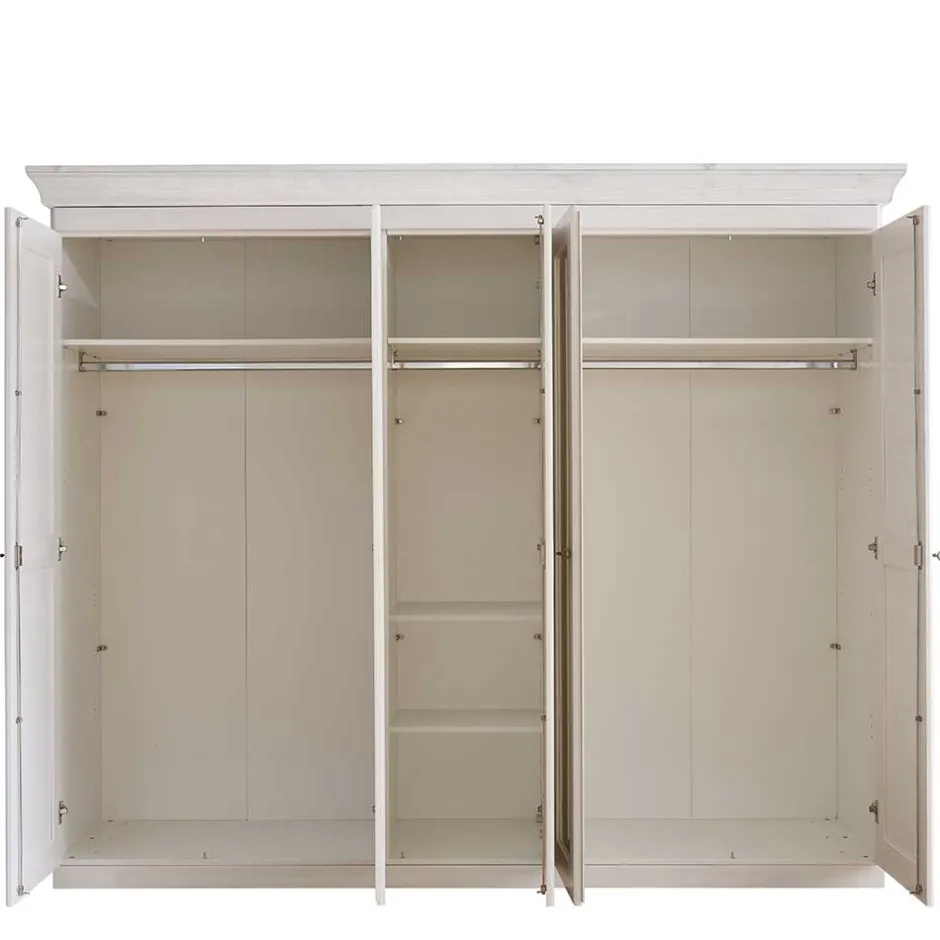 Drehtürenschränke|Massivholz Kleiderschränke*Pharao24 Kleiderschrank Vilatata