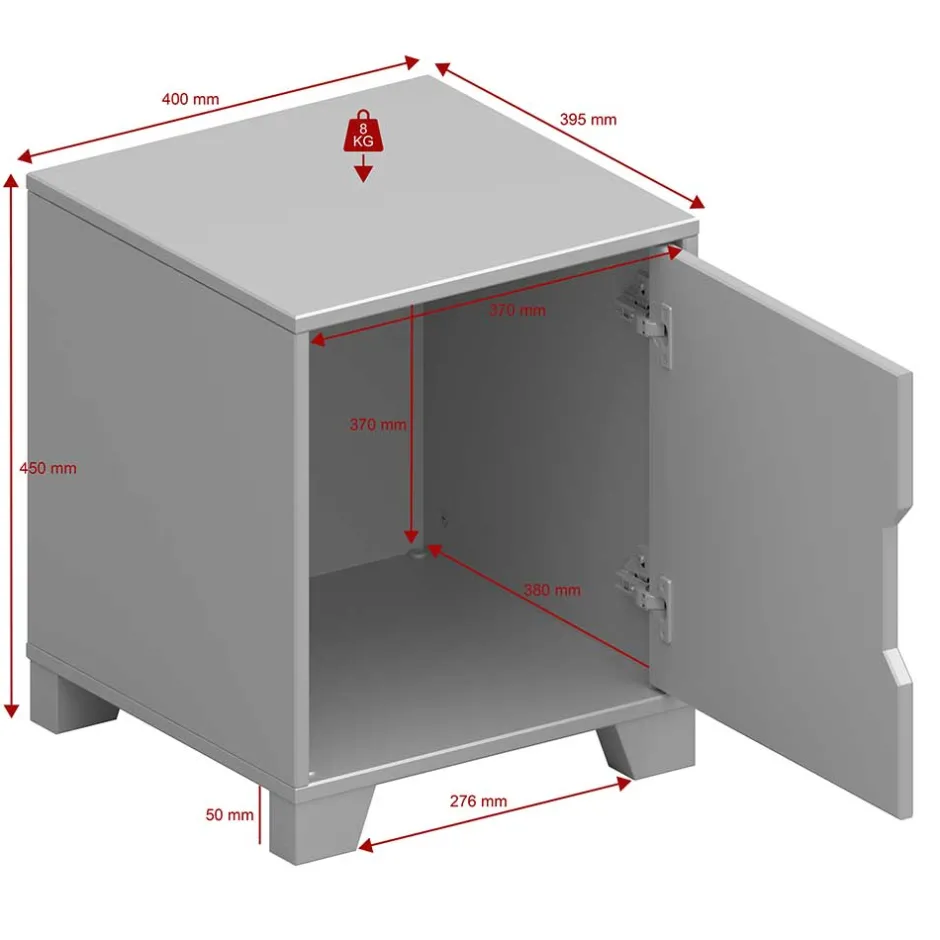 Pharao24 Kleine Bettkommode Onvenzos> Nachtkommoden|Nachttisch