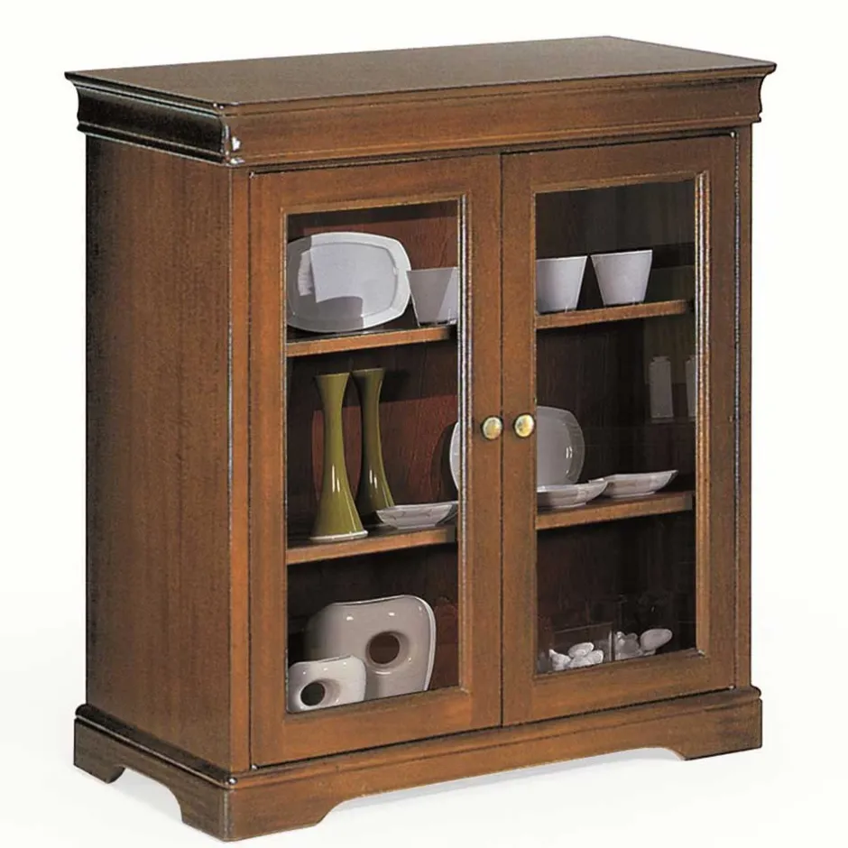 Wohnzimmerschrank|Stauraumvitrinen*Pharao24 Kleine Vitrine Sucrela