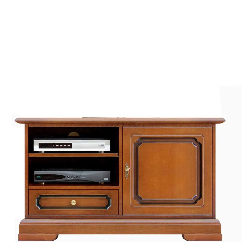 Massivholz Tv Möbel|Fernsehtische*Pharao24 Kleiner TV Unterschrank Cadruna