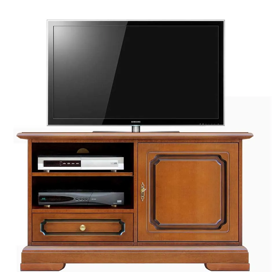 Massivholz Tv Möbel|Fernsehtische*Pharao24 Kleiner TV Unterschrank Cadruna