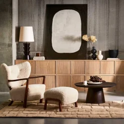 Wohnzimmervitrinen*Pharao24 Kleiner Unterschrank Wohnzimmer Shinin