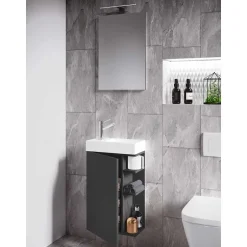 Pharao24 Kleines Badmöbel Set Dam> Badmöbel Sets