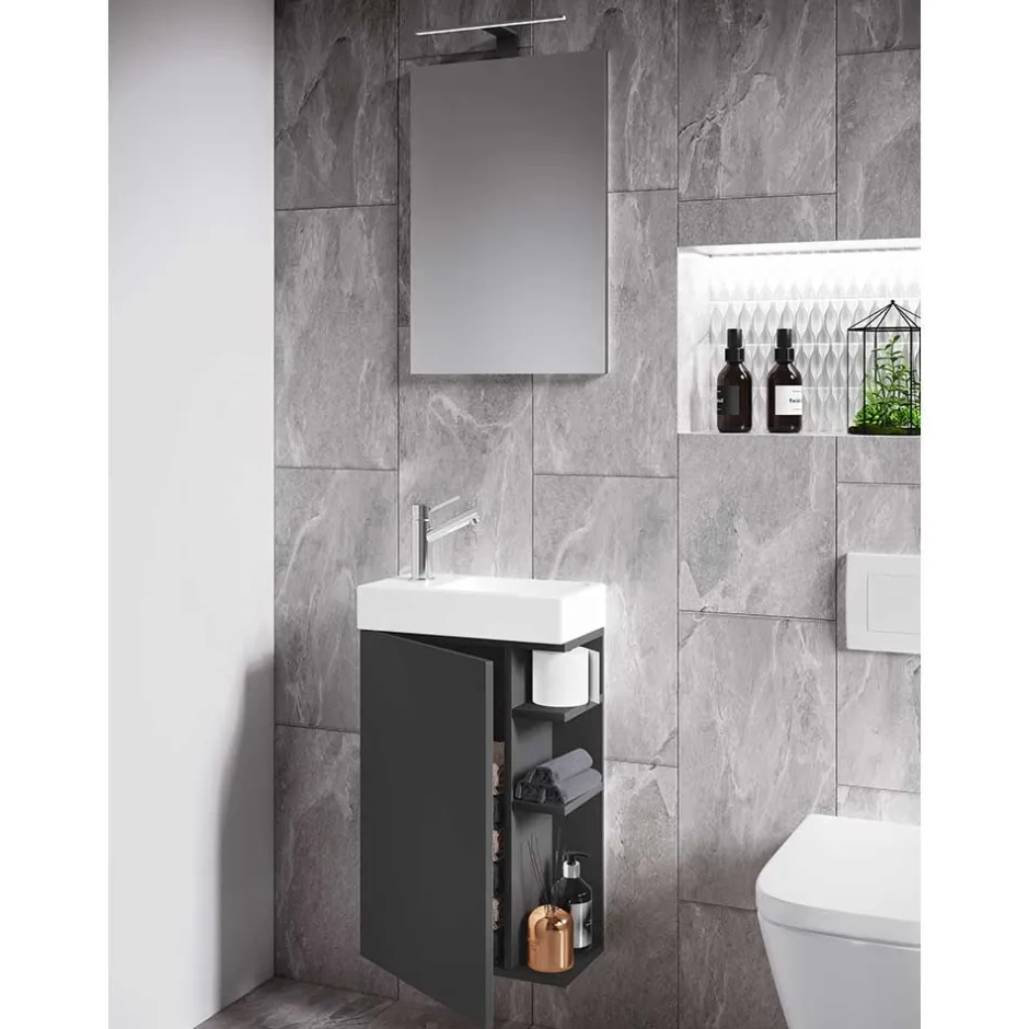 Pharao24 Kleines Badmöbel Set Dam> Badmöbel Sets