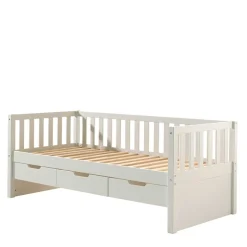 Einzelbetten*Pharao24 Kojenbett mit Schubladen Orastie