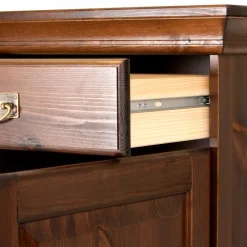 Esszimmerkommoden|Massivholz Kommoden*Pharao24 Kolonialstil Sideboard Valhion