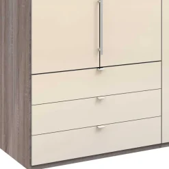 Jugendkleiderschrank*Pharao24 Kombi Falttüren Schrank Bado