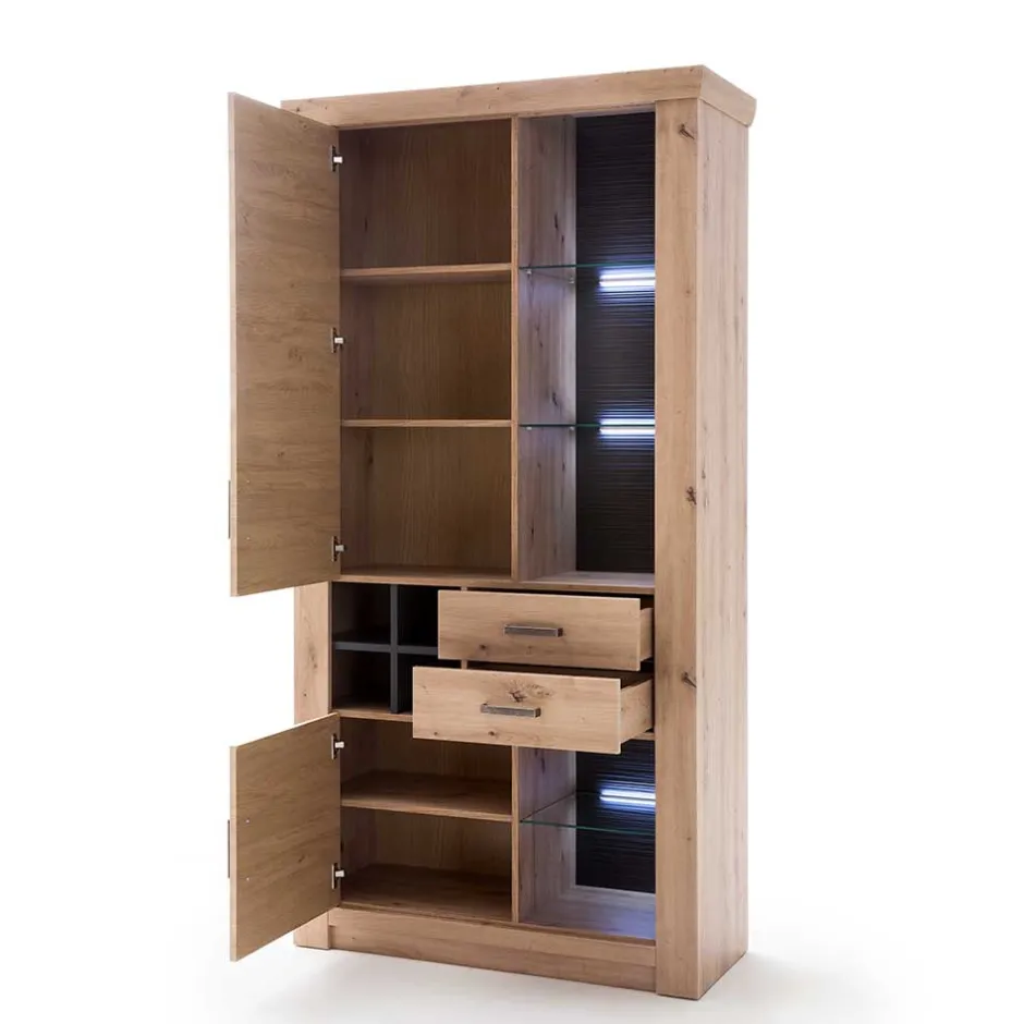 Pharao24 Kombi Vitrine Tridovina> Wohnzimmervitrinen