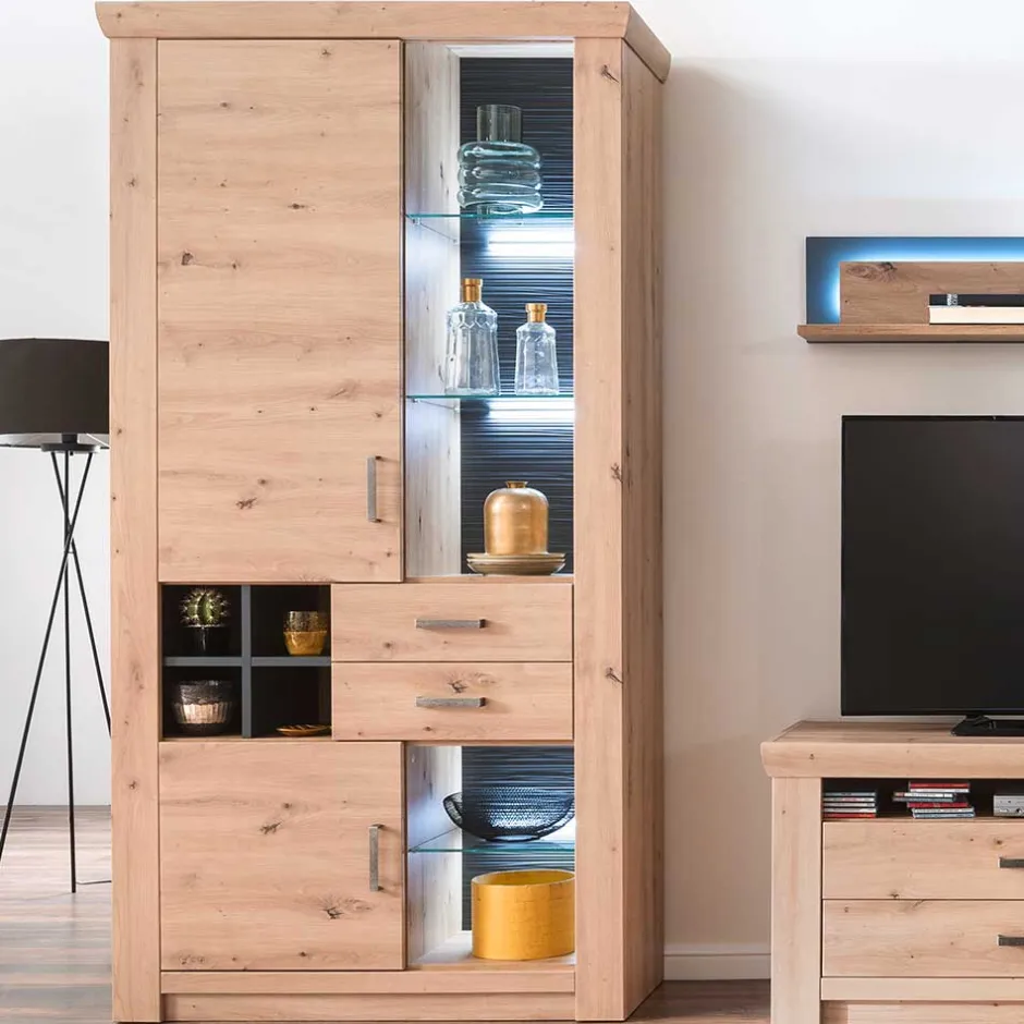 Pharao24 Kombi Vitrine Tridovina> Wohnzimmervitrinen