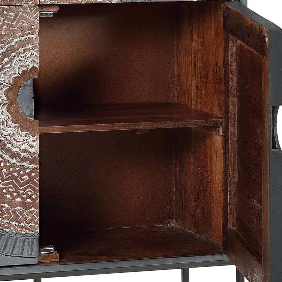 Pharao24 Kommode Binia> Massivholzmöbel|Küchenkommode