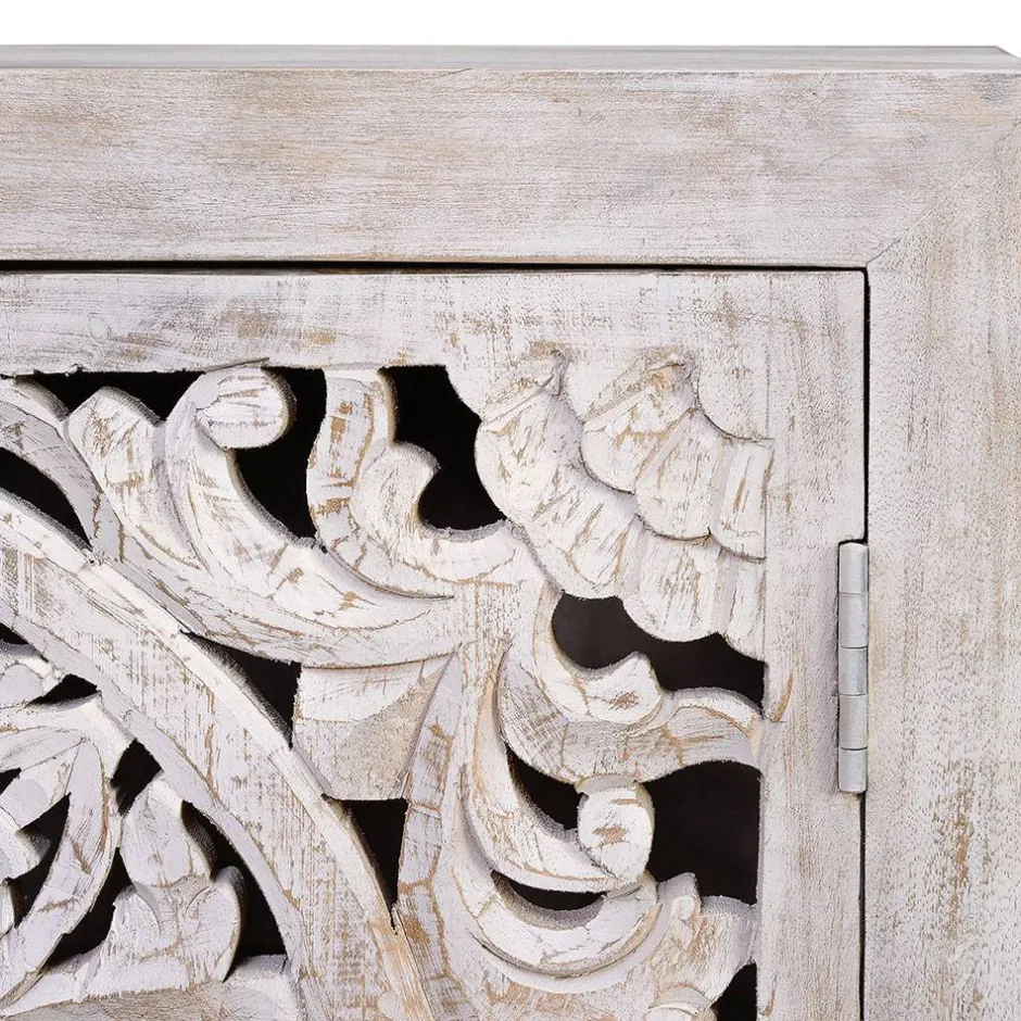 Pharao24 Kommode Holz Annatto> Küchenkommode|Wohnzimmerkommoden